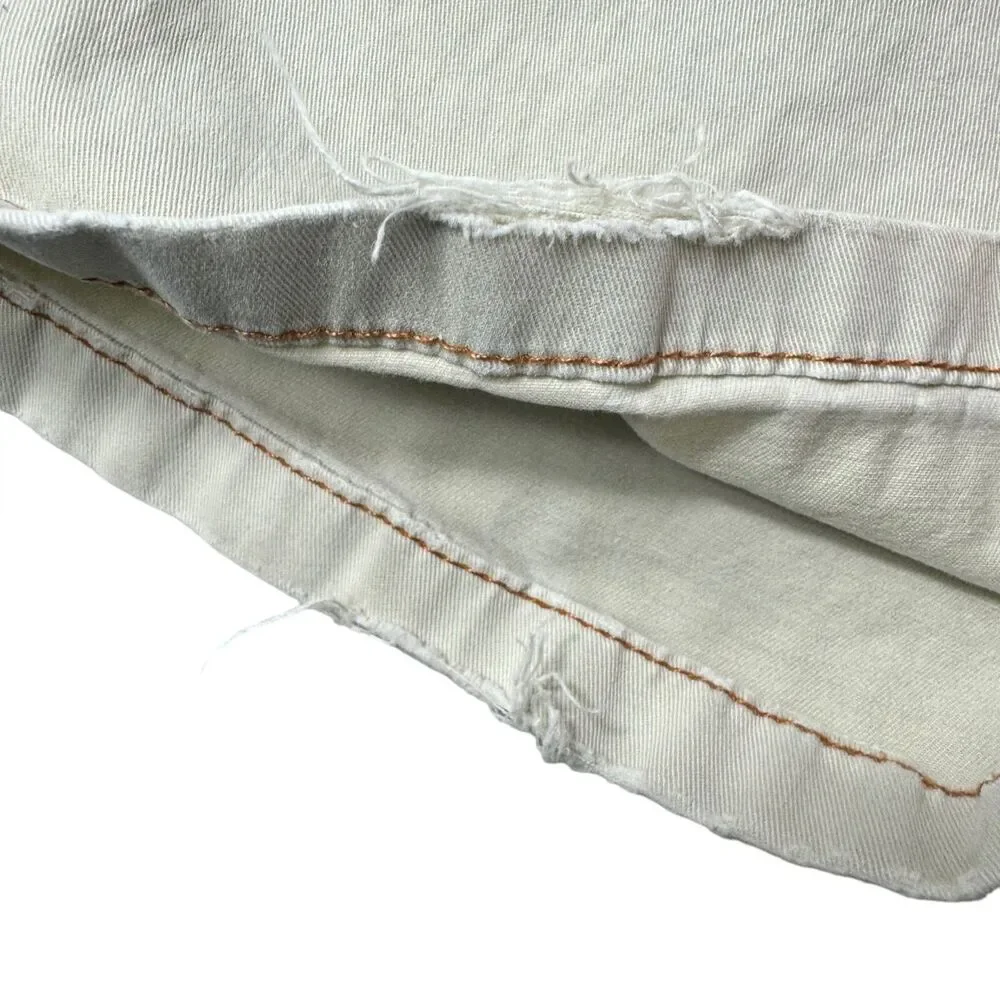 Tommy Bahama Pants Men's 36 x 36 Cream Straight Leg Khaki Casual Cotton Blend
